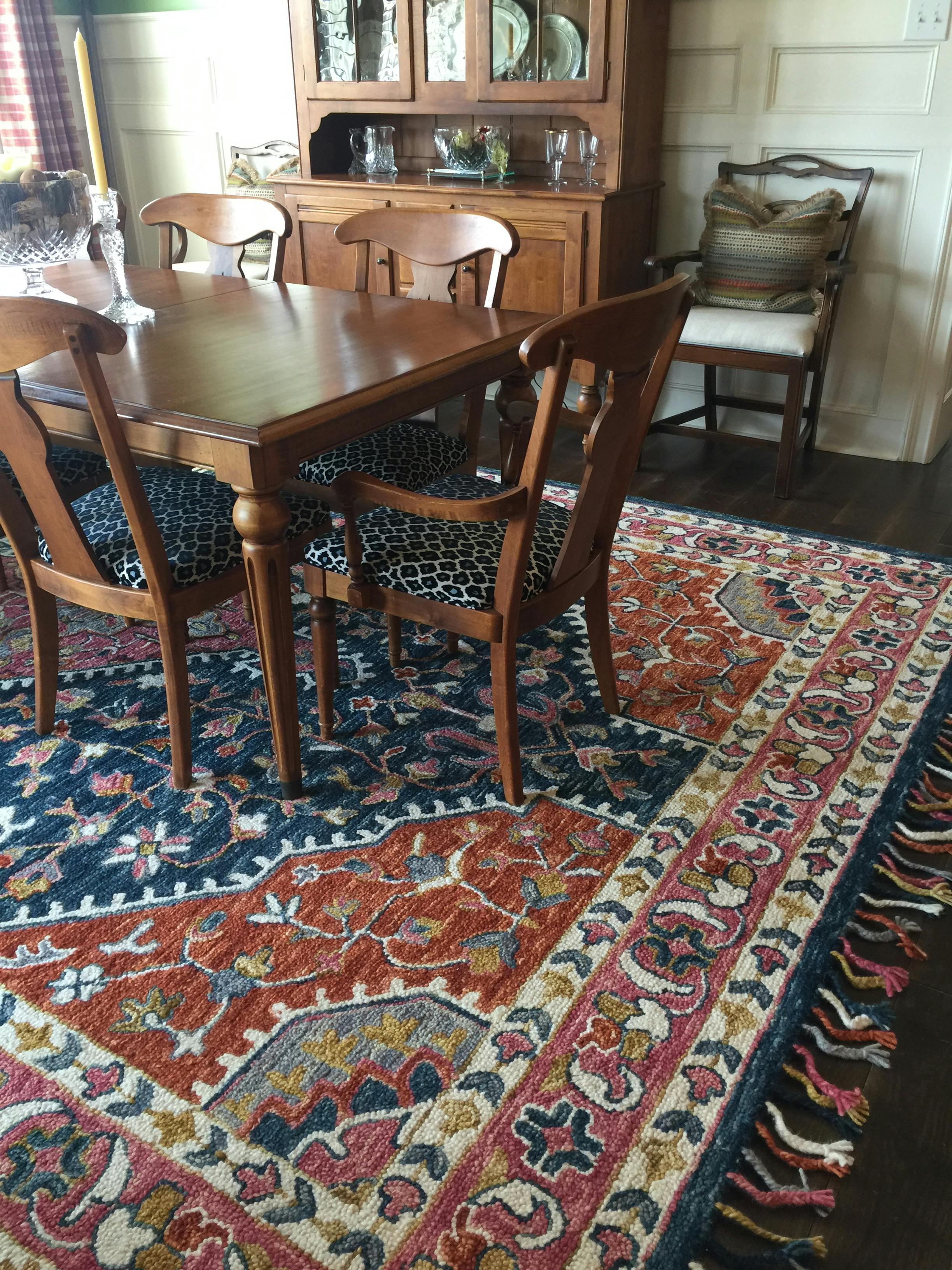 Loloi Zharah ZR01 Navy/Multi Area Rug Incredible Rugs and Decor